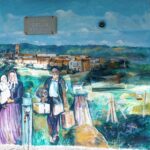Piano Vetrale mural artwork Cilento Italy