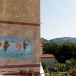 Street art in Piano Vetrale village Cilento Italy