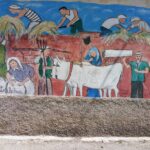 Piano Vetrale mural artwork Cilento Italy