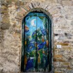 Street art in Piano Vetrale village Cilento Italy