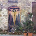 Street art in Piano Vetrale village Cilento Italy