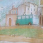 Piano Vetrale mural artwork Cilento Italy