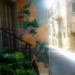 Street art in Piano Vetrale village Cilento Italy